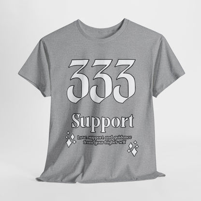 333 Support T-Shirt Angel Numbers x WHT