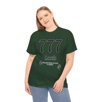 777 Luck T-Shirt Angel Numbers
