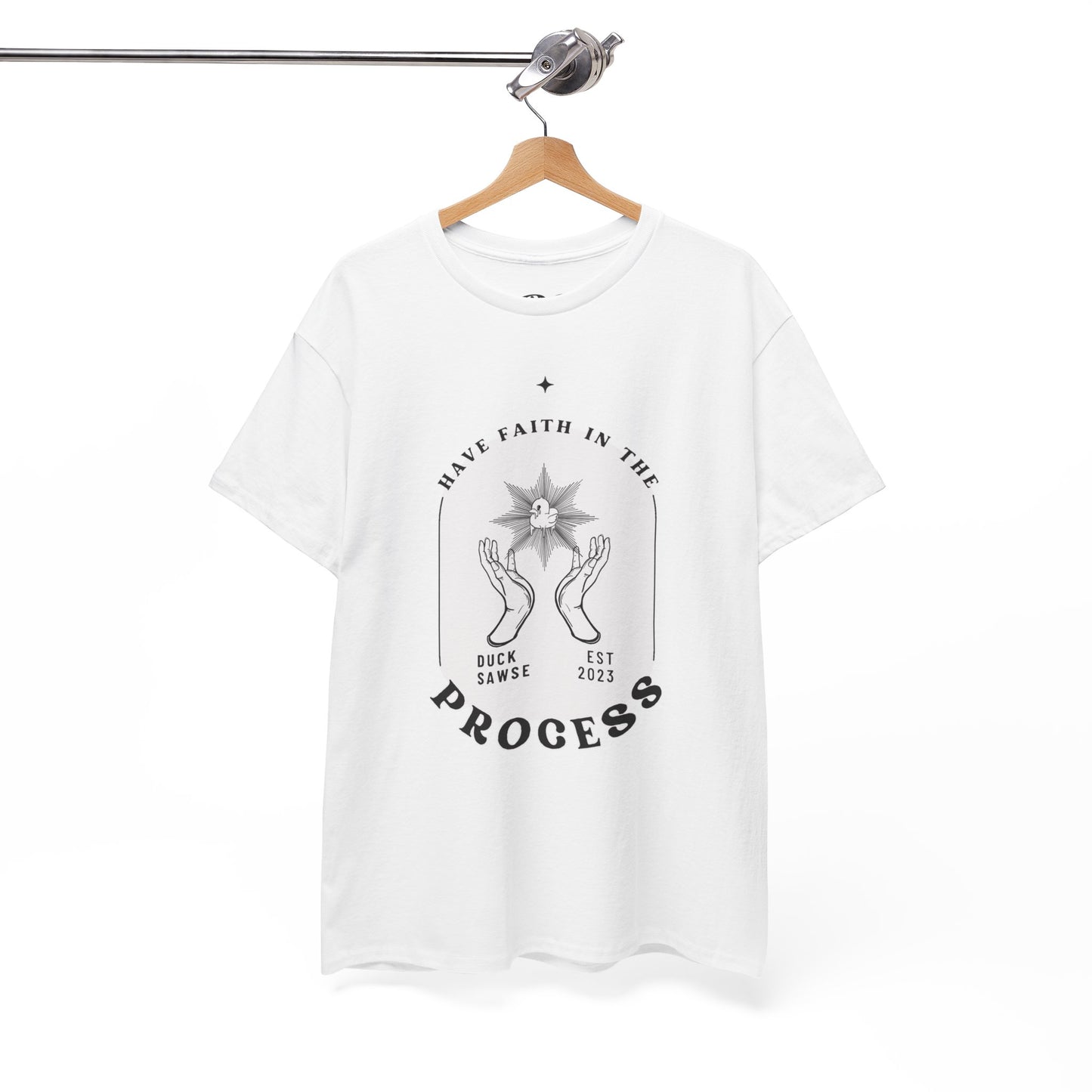 Have Faith Unisex 100% Cotton Tee x BLK