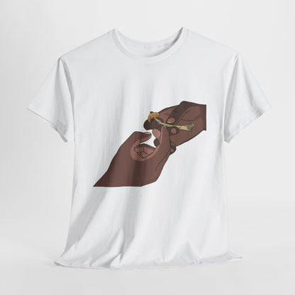 “Bros Get High” 100% Cotton Pass Dat Shroom Tee