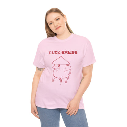 Duck Sawse Chinese Take-Out Logo 100% Cotton Tee
