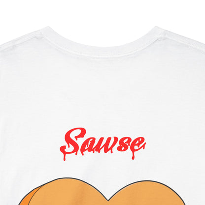 Conversation Heart Duck Sawse Logo Tee Heavy Cotton 01