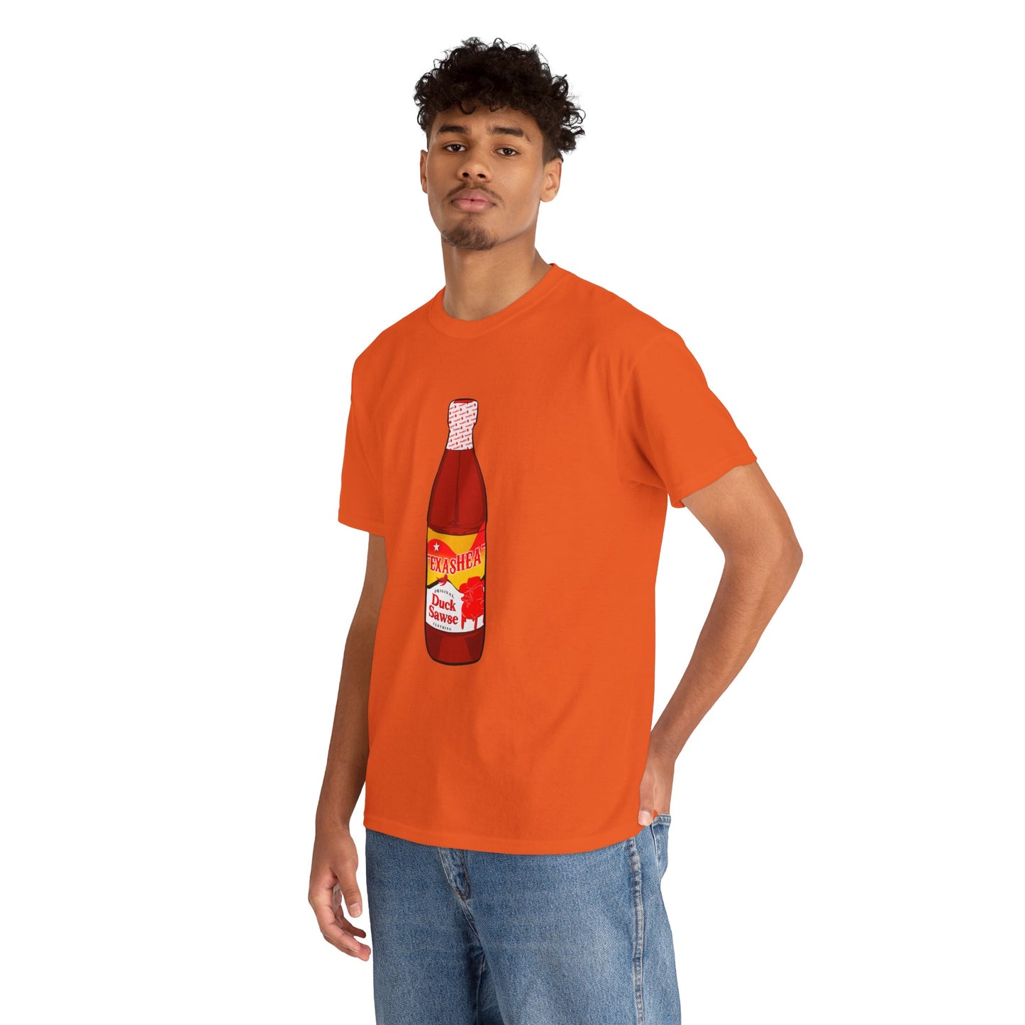 Texas Heat Hot Sauce 100% Cotton Duck Sawse Tee