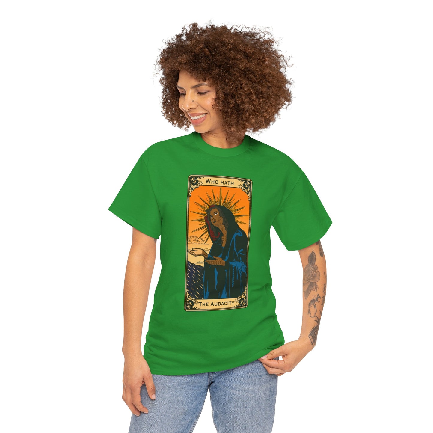 The Audacity Tarot Card 100% Cotton Tee