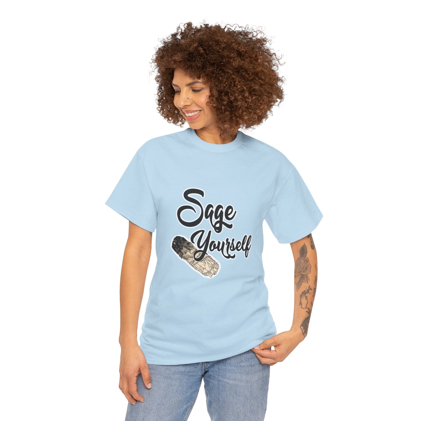 Sage Yourself Unisex 100% Cotton Tee