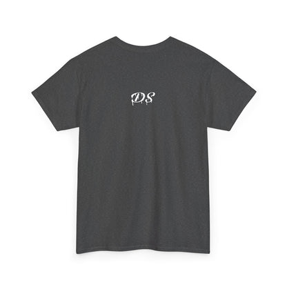 Human Being Shipping Label 100% Cotton Tee x WHT