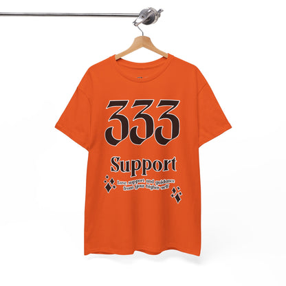 333 Support T-Shirt Angel Numbers x BLK
