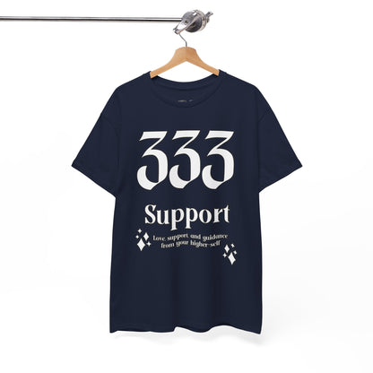 333 Support T-Shirt Angel Numbers x WHT