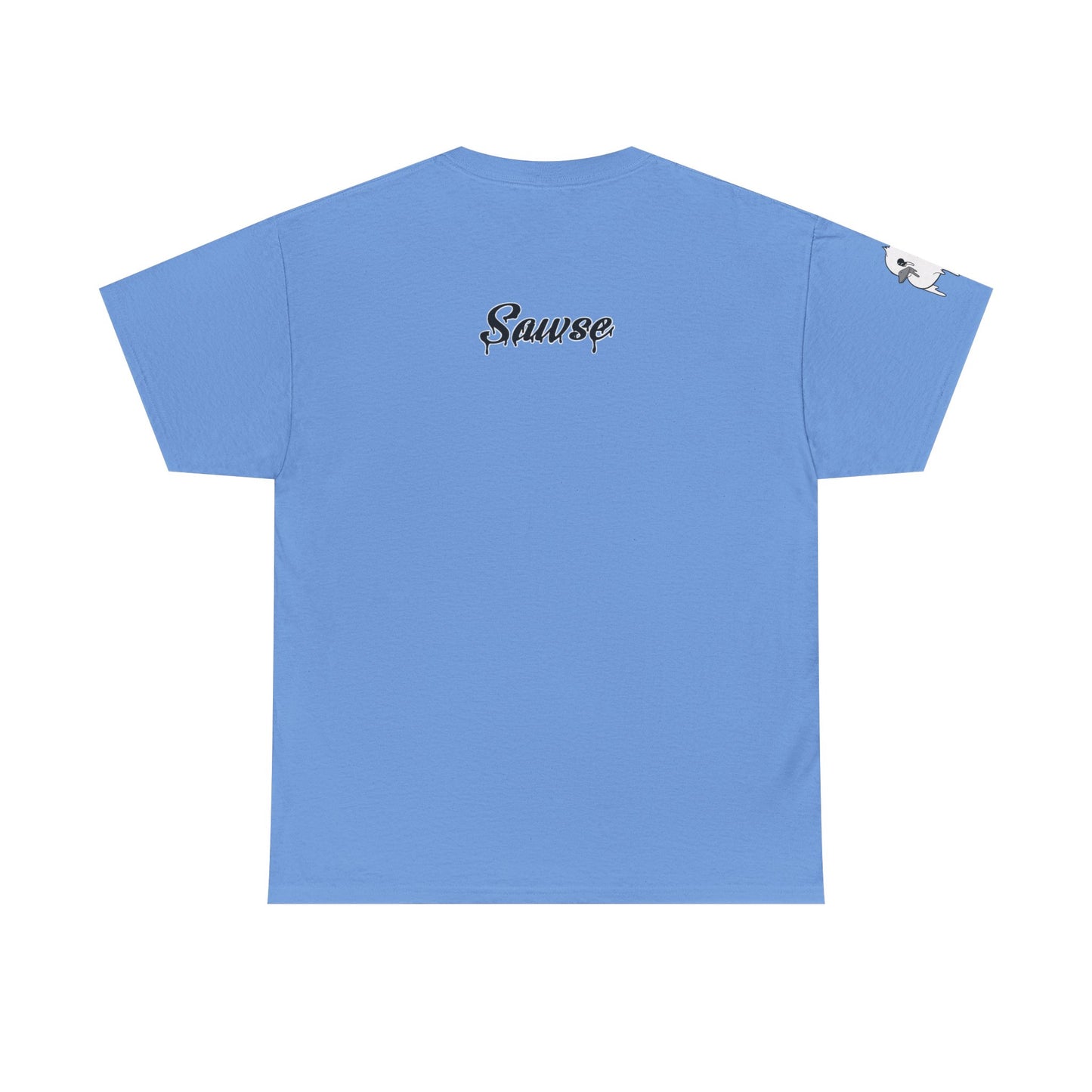 Human Being Shipping Label 100% Cotton Tee x BLK