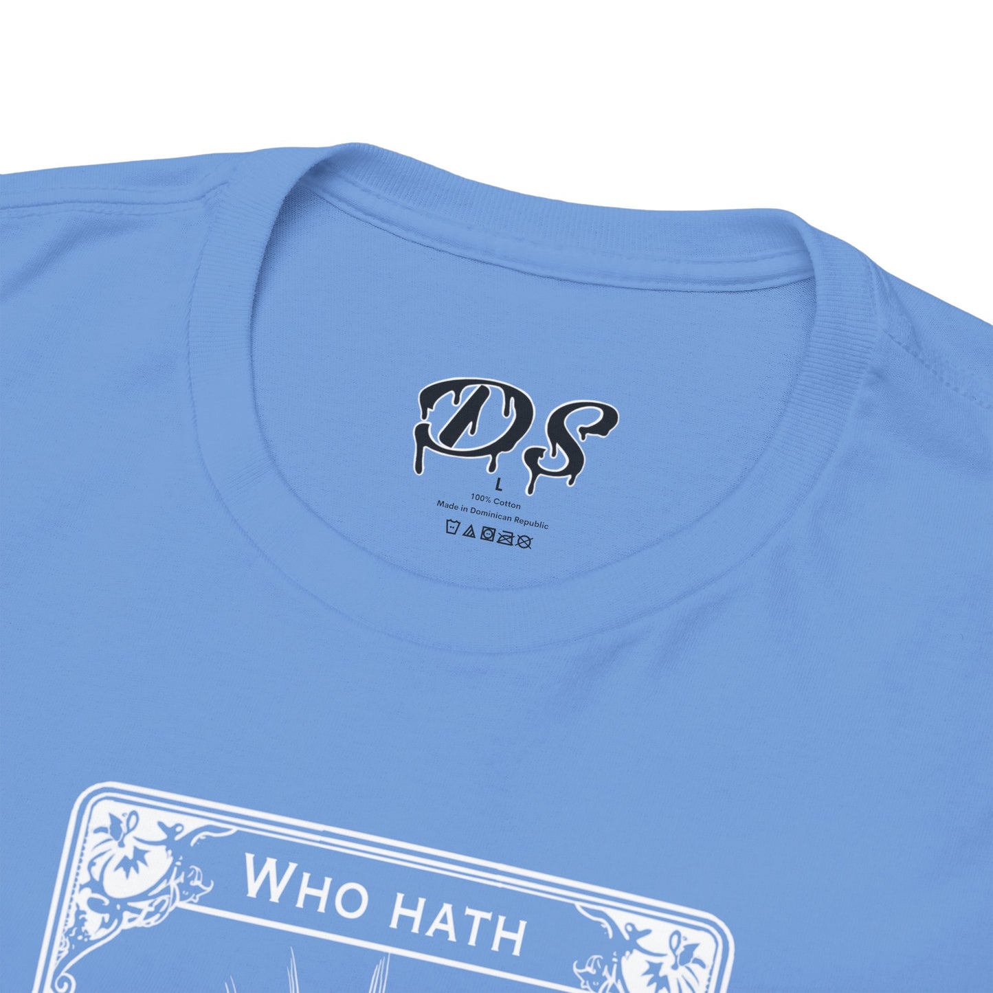 The Audacity Tarot Card 100% Cotton Tee x WHT