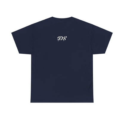 Human Being Shipping Label 100% Cotton Tee x WHT
