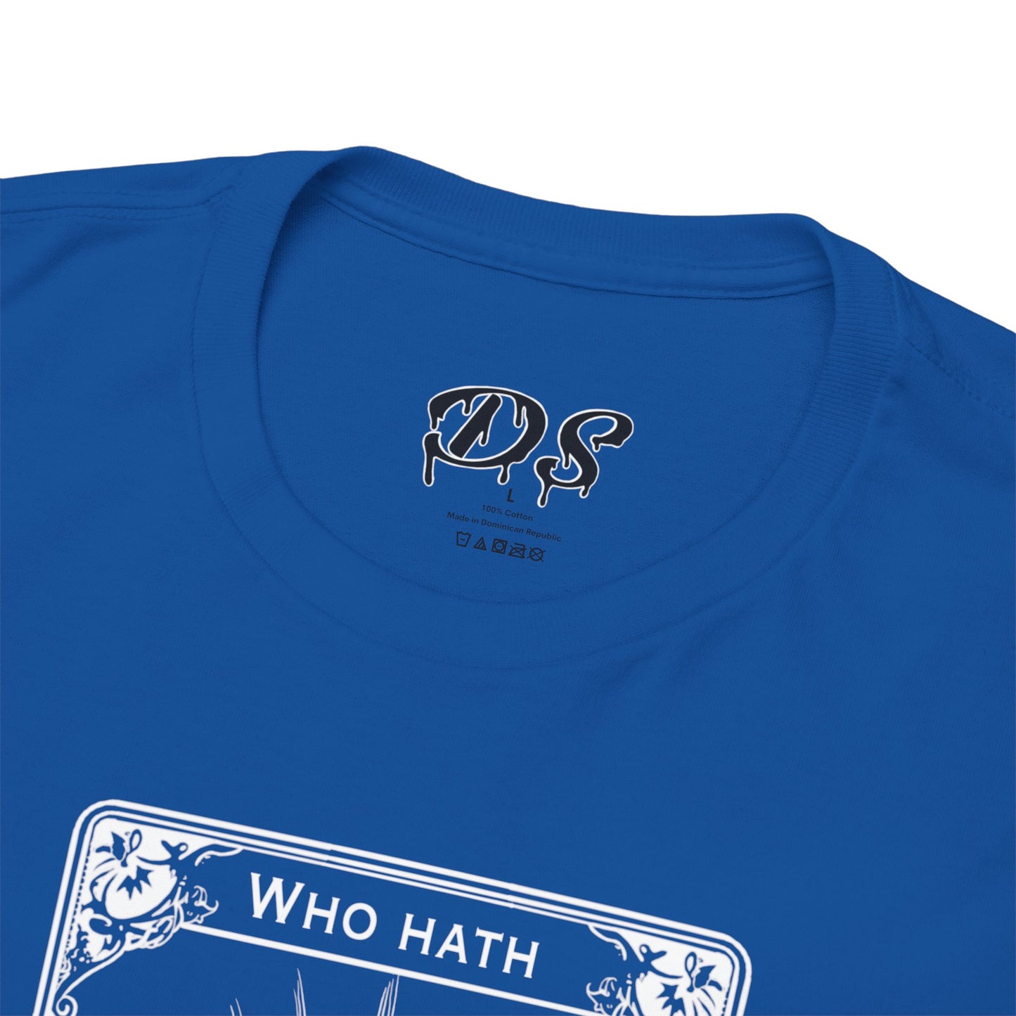 The Audacity Tarot Card 100% Cotton Tee x WHT