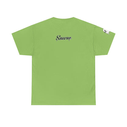 Human Being Shipping Label 100% Cotton Tee x BLK