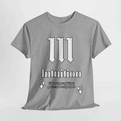 111 Intuition T-Shirt Angel Numbers