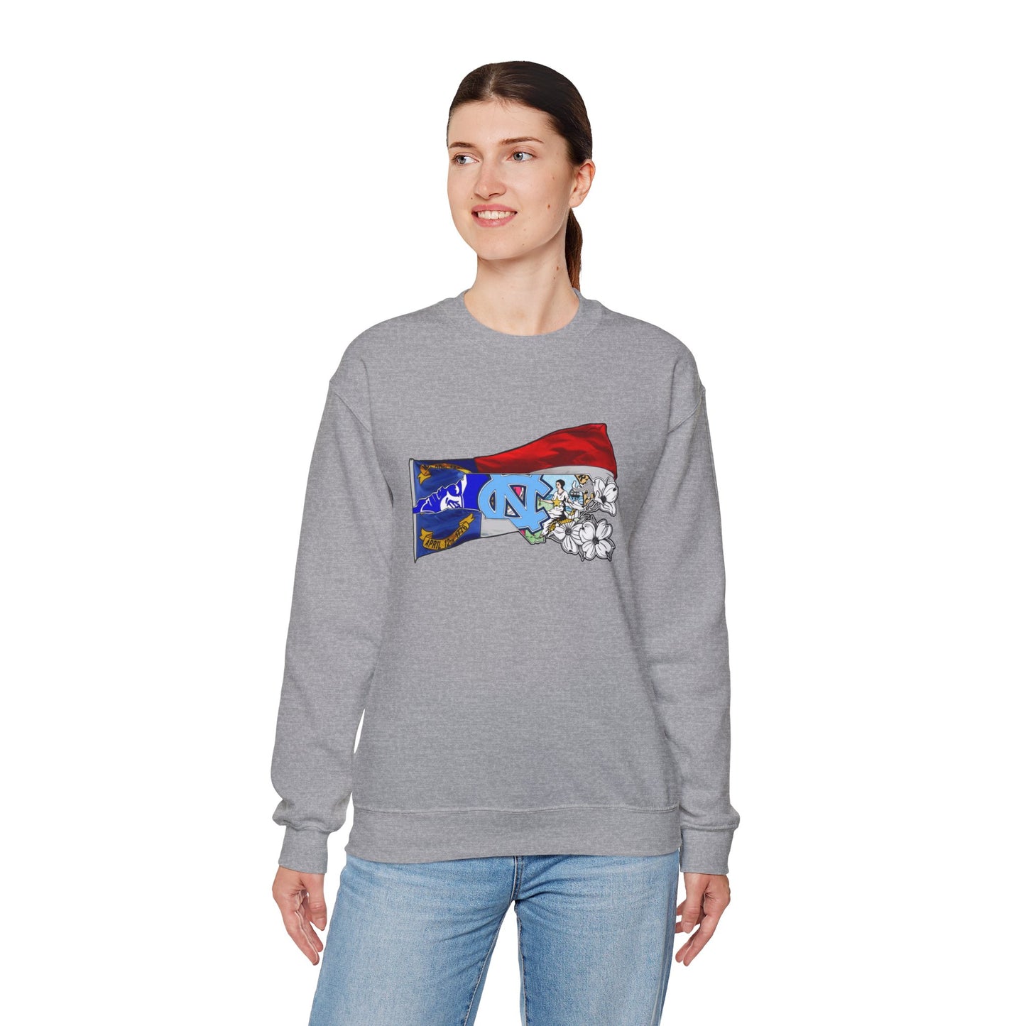 Unisex Heavy Blend™ North Carolina Crewneck Sweatshirt