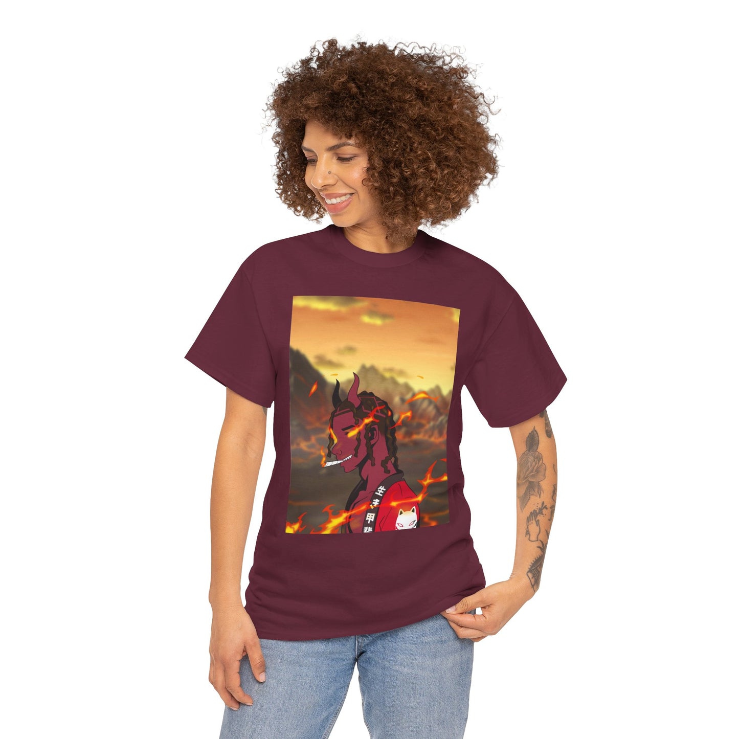 Fire Bender DingxAzuki Tee Heavy Cotton