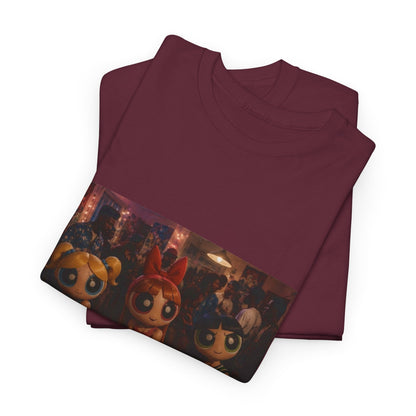 Powerpuff Girls x 'House Party' T-Shirt — Retro Cartoon Graphic Tee
