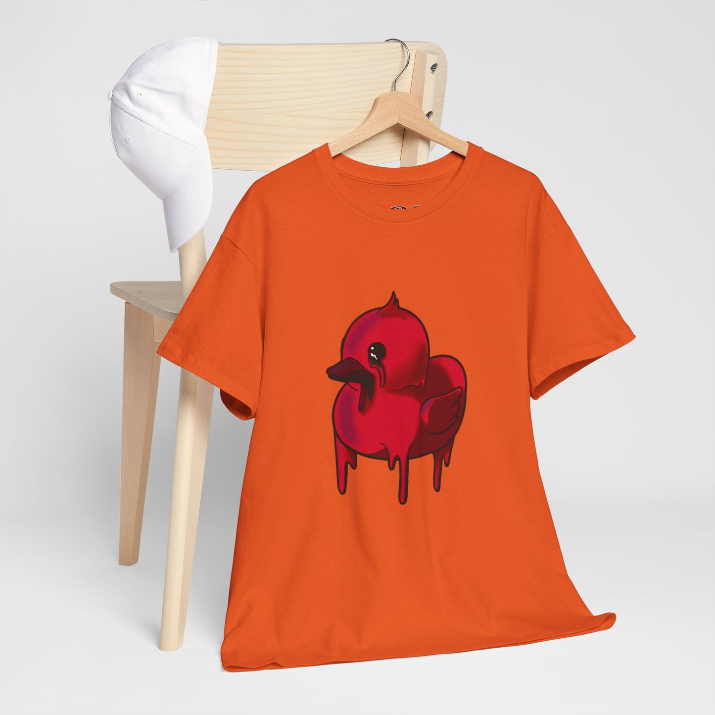 Red Suede Duck Sawse Tee Heavy Cotton