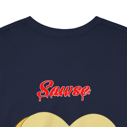 Conversation Heart Duck Sawse Logo Tee Heavy Cotton 04