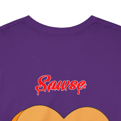 Conversation Heart Duck Sawse Logo Tee Heavy Cotton 01