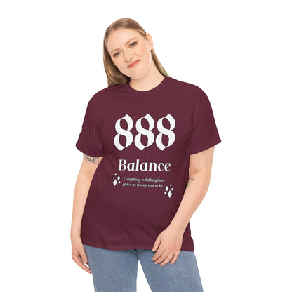 888 Balance T-Shirt Angel Numbers