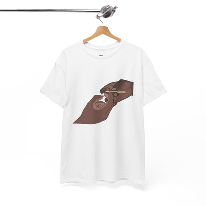 “Bros Get High” 100% Cotton Pass Dat Doobie Tee