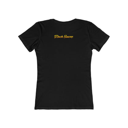 MELANIN  Womens Boyfriend T-Shirt