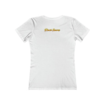 MELANIN  Womens Boyfriend T-Shirt
