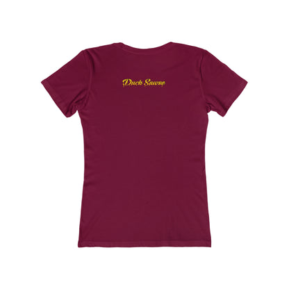 MELANIN  Womens Boyfriend T-Shirt
