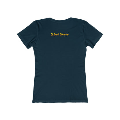 MELANIN  Womens Boyfriend T-Shirt
