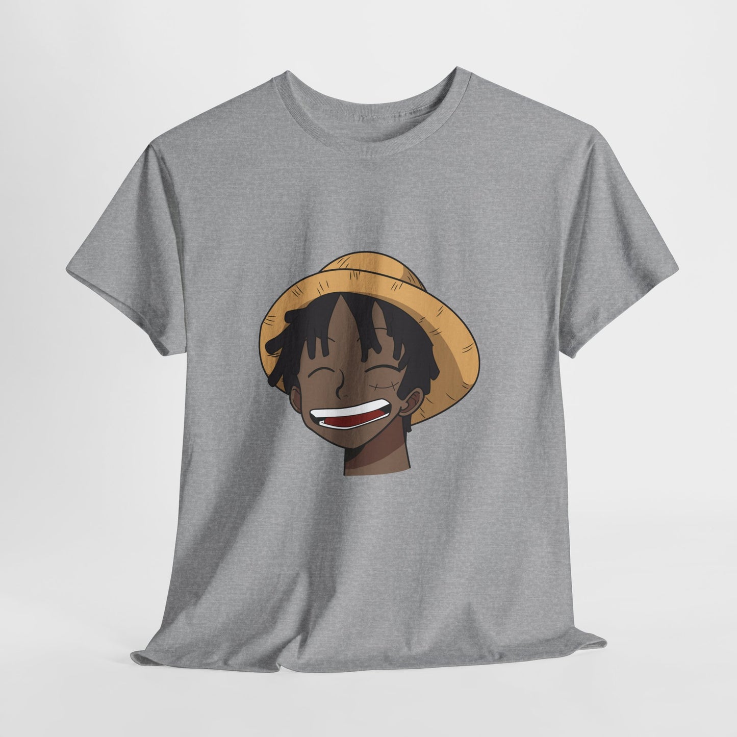 Black Luffy Card 100% Cotton Tee