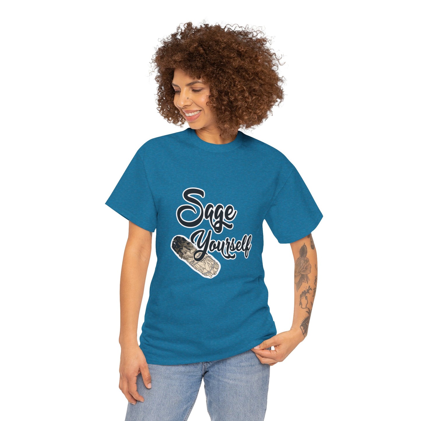 Sage Yourself Unisex 100% Cotton Tee