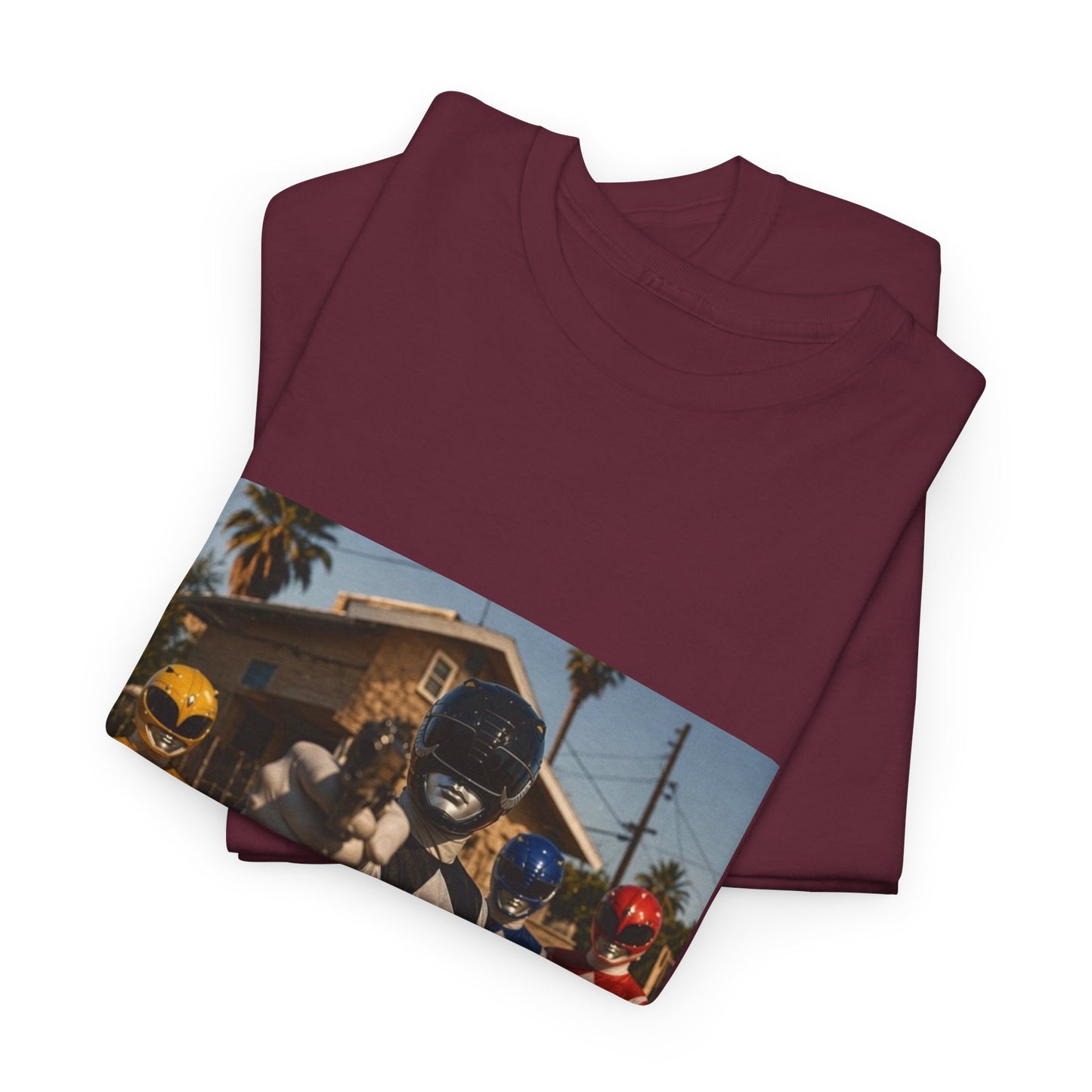 Power Rangers x 'Don't Be A Menace' T-Shirt