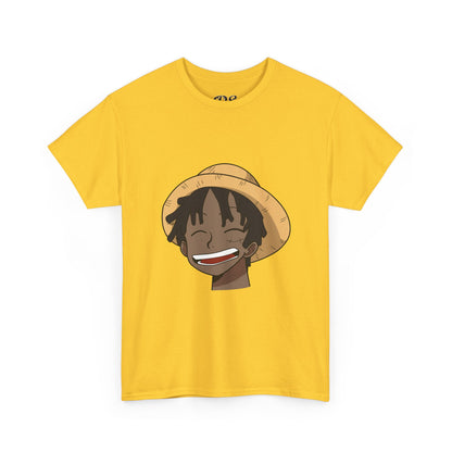Black Luffy Card 100% Cotton Tee