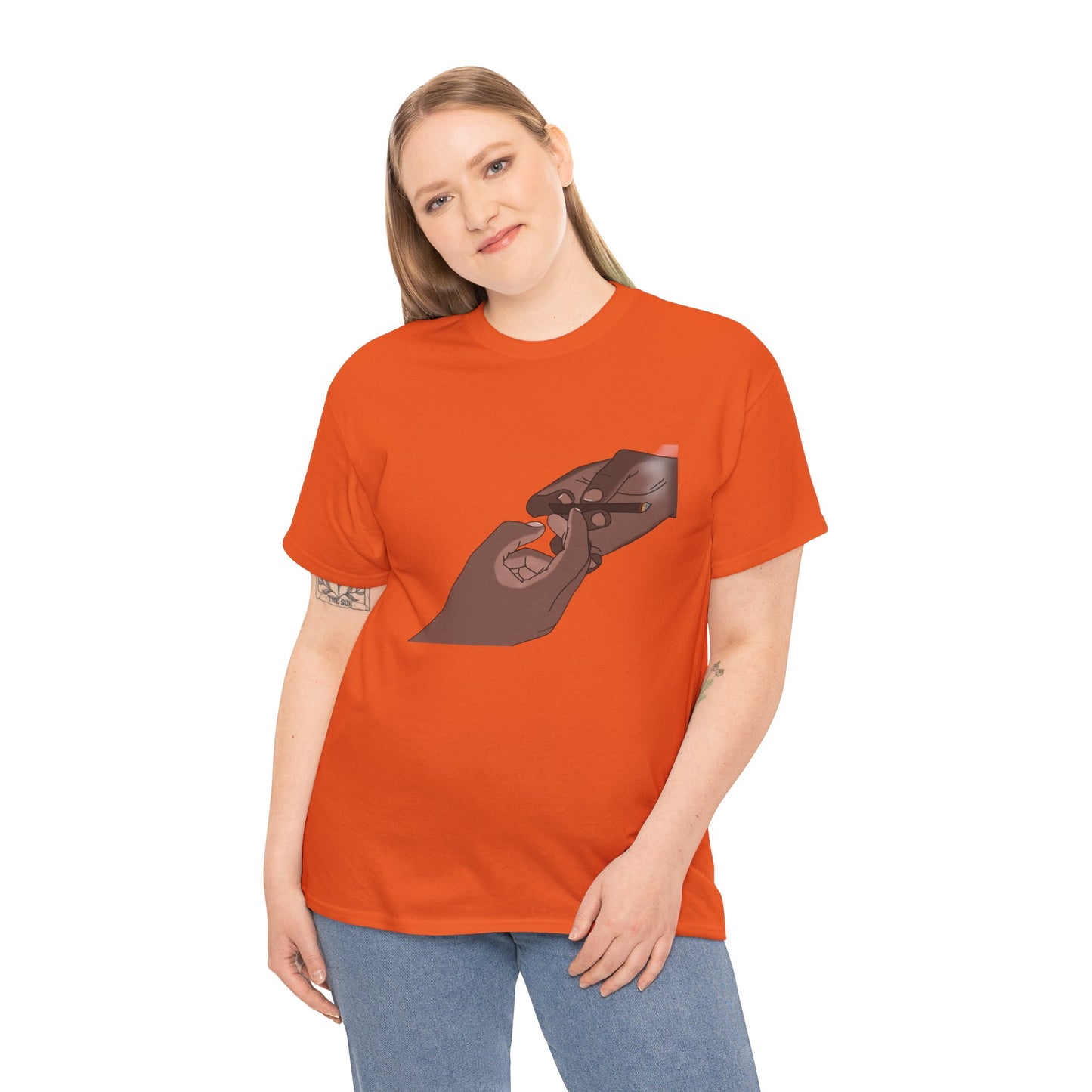 “Bros Get High” 100% Cotton Pass Dat Blunt Tee