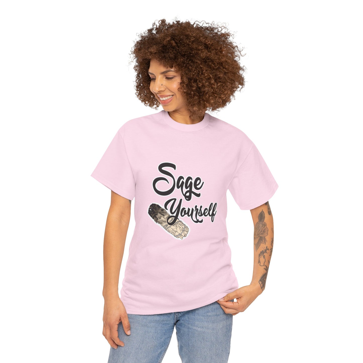Sage Yourself Unisex 100% Cotton Tee