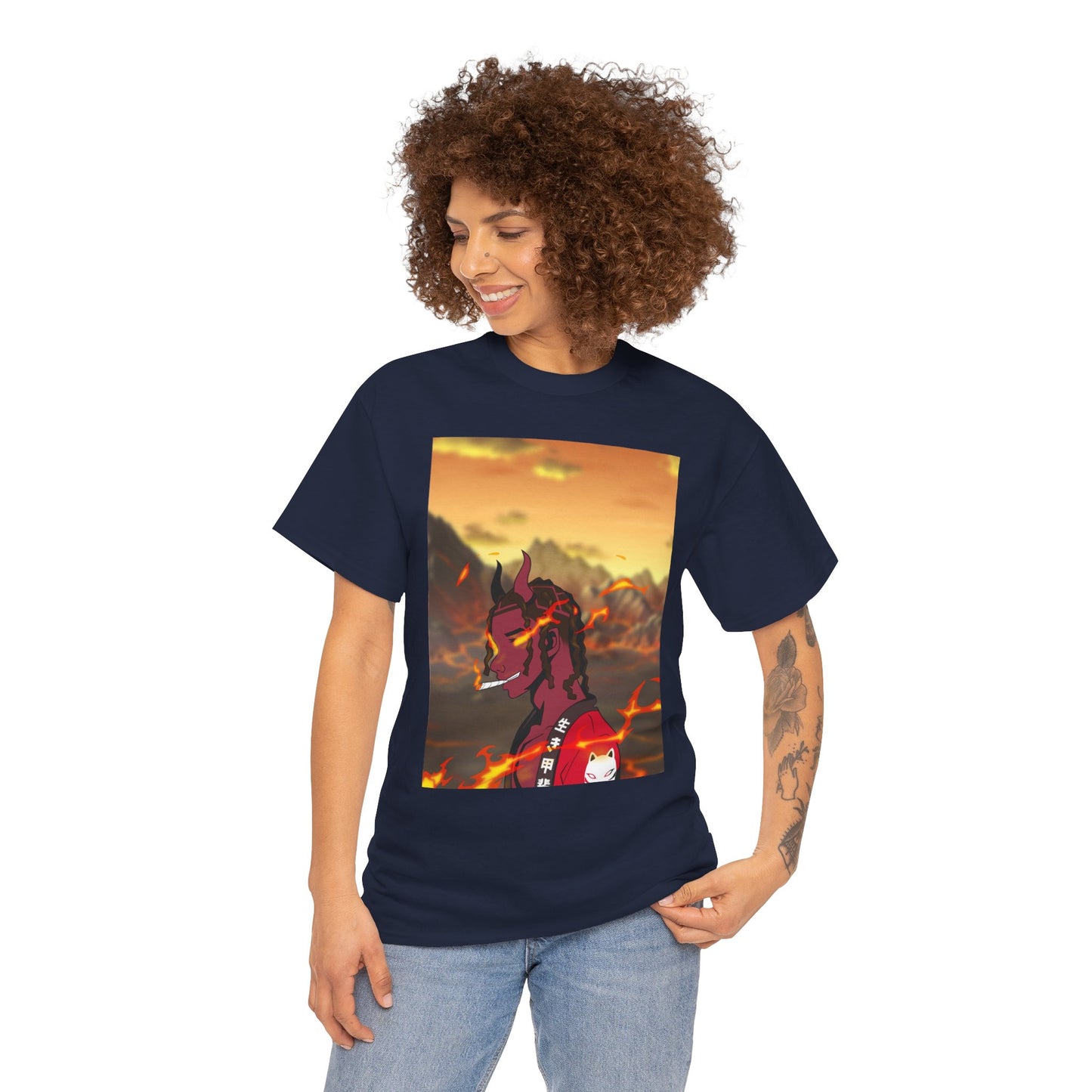 Fire Bender DingxAzuki Tee Heavy Cotton