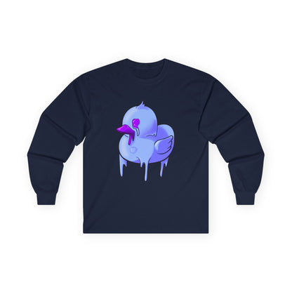 Valentines Blue Sawse Ultra Cotton Long Sleeve Tee