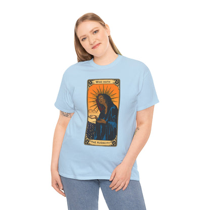 The Audacity Tarot Card 100% Cotton Tee