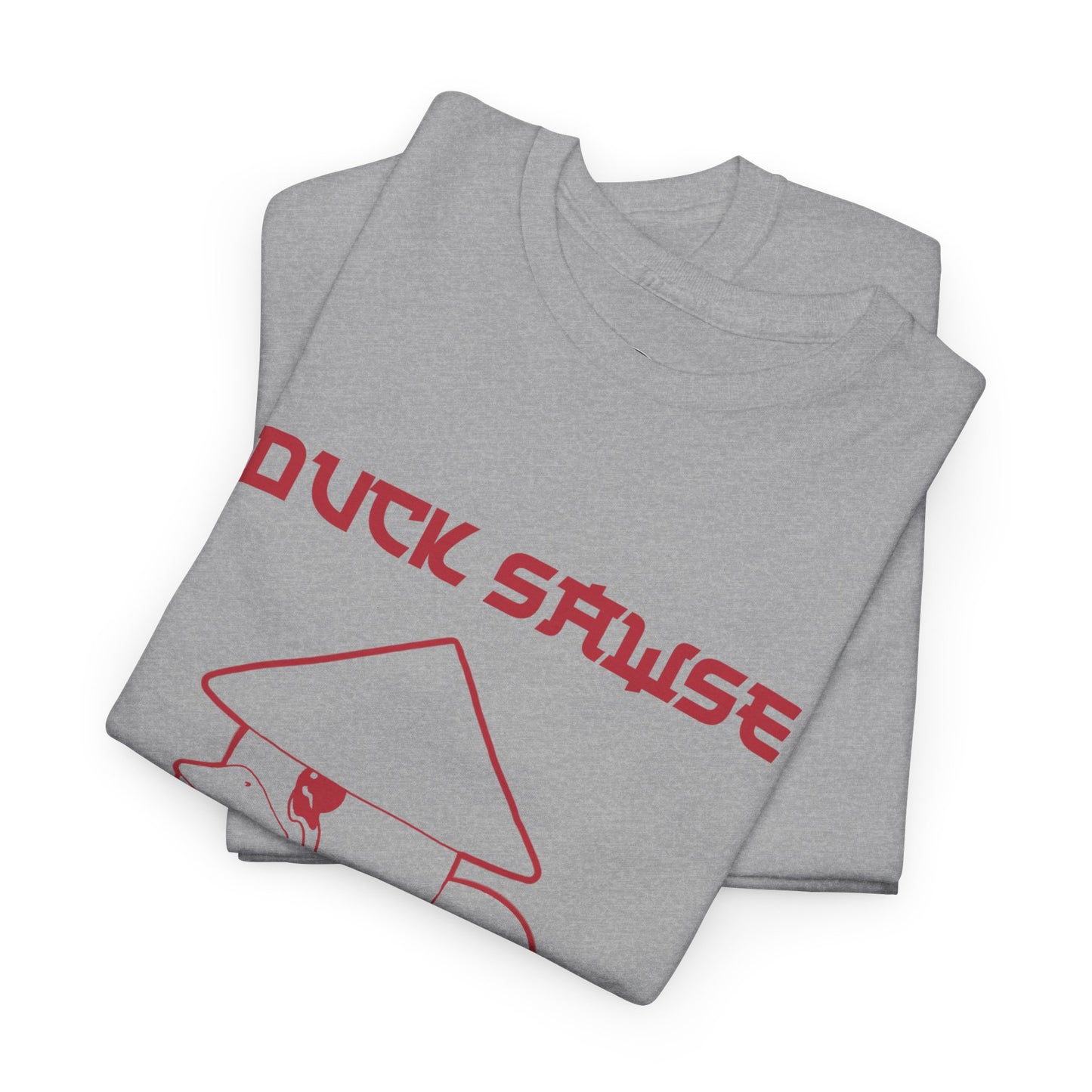 Duck Sawse Chinese Take-Out Logo 100% Cotton Tee