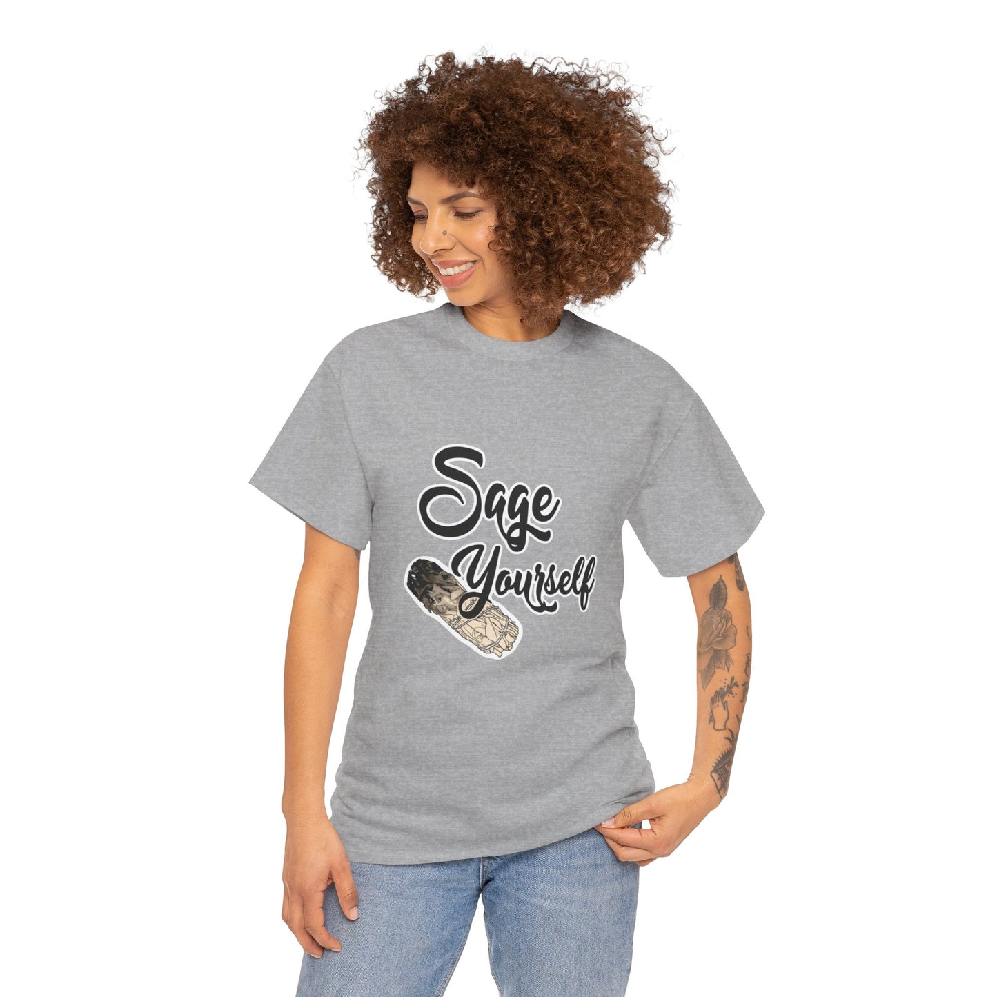 Sage Yourself Unisex 100% Cotton Tee