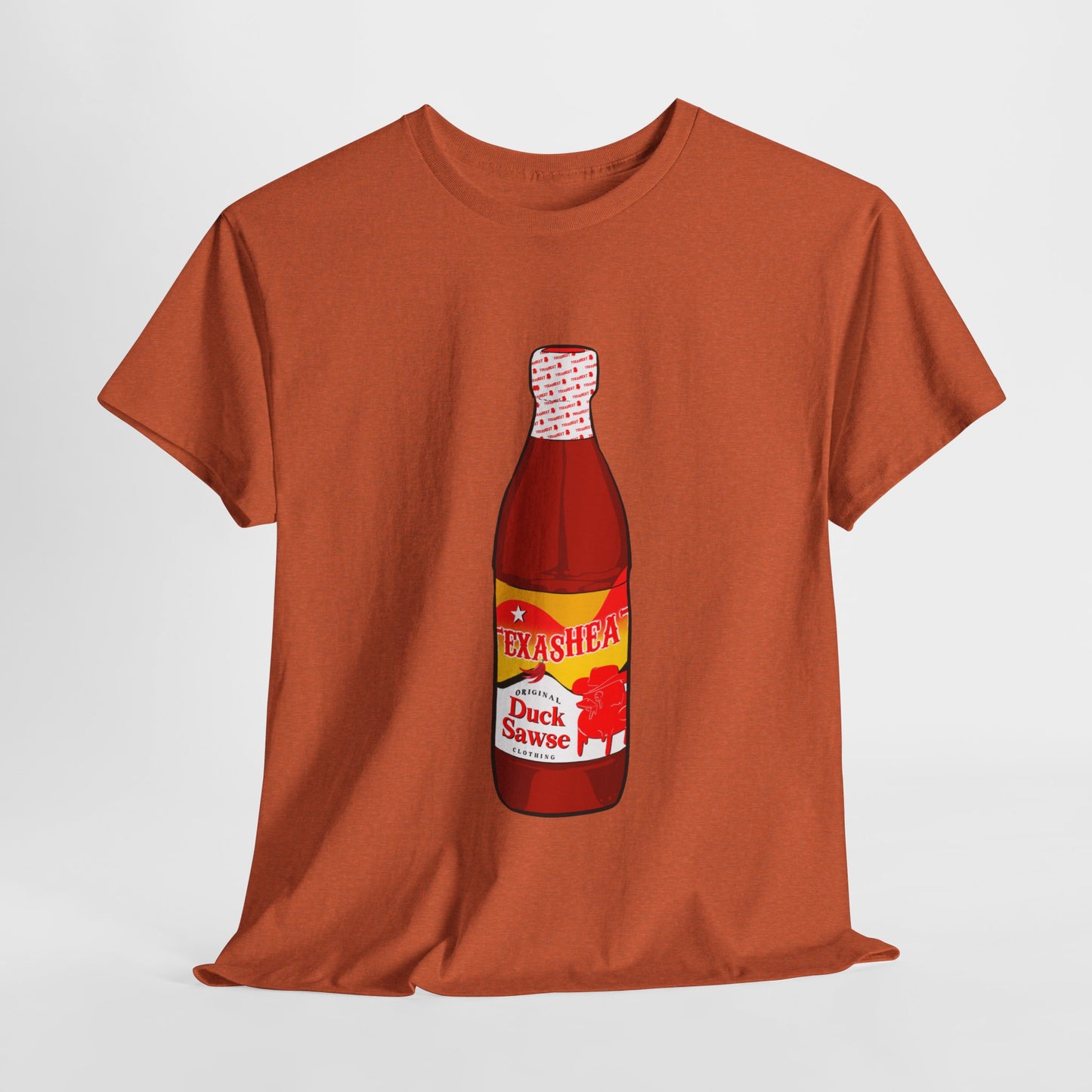 Texas Heat Hot Sauce 100% Cotton Duck Sawse Tee