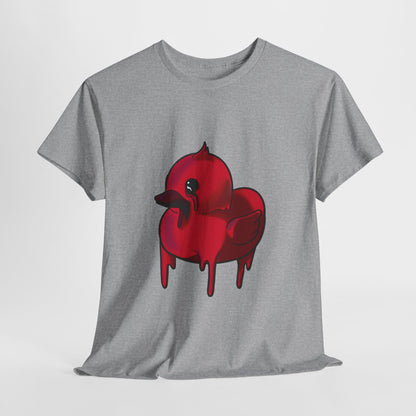 Red Suede Duck Sawse Tee Heavy Cotton