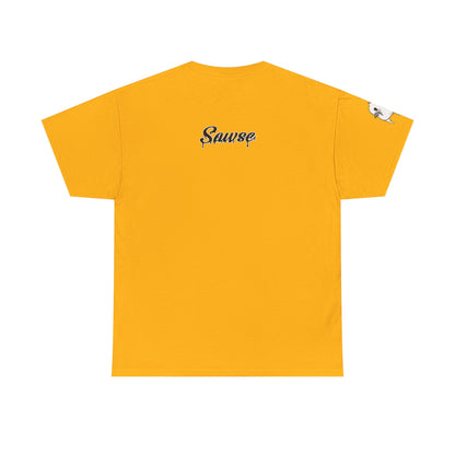 Human Being Shipping Label 100% Cotton Tee x BLK