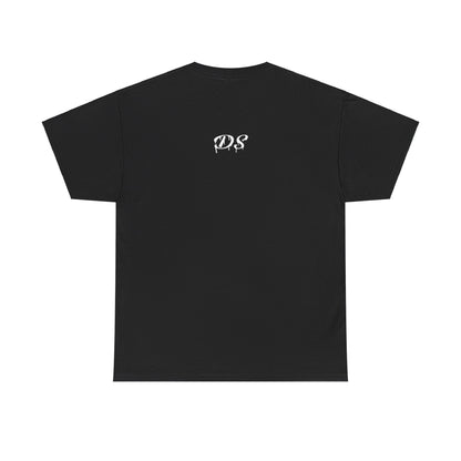 Human Being Shipping Label 100% Cotton Tee x WHT