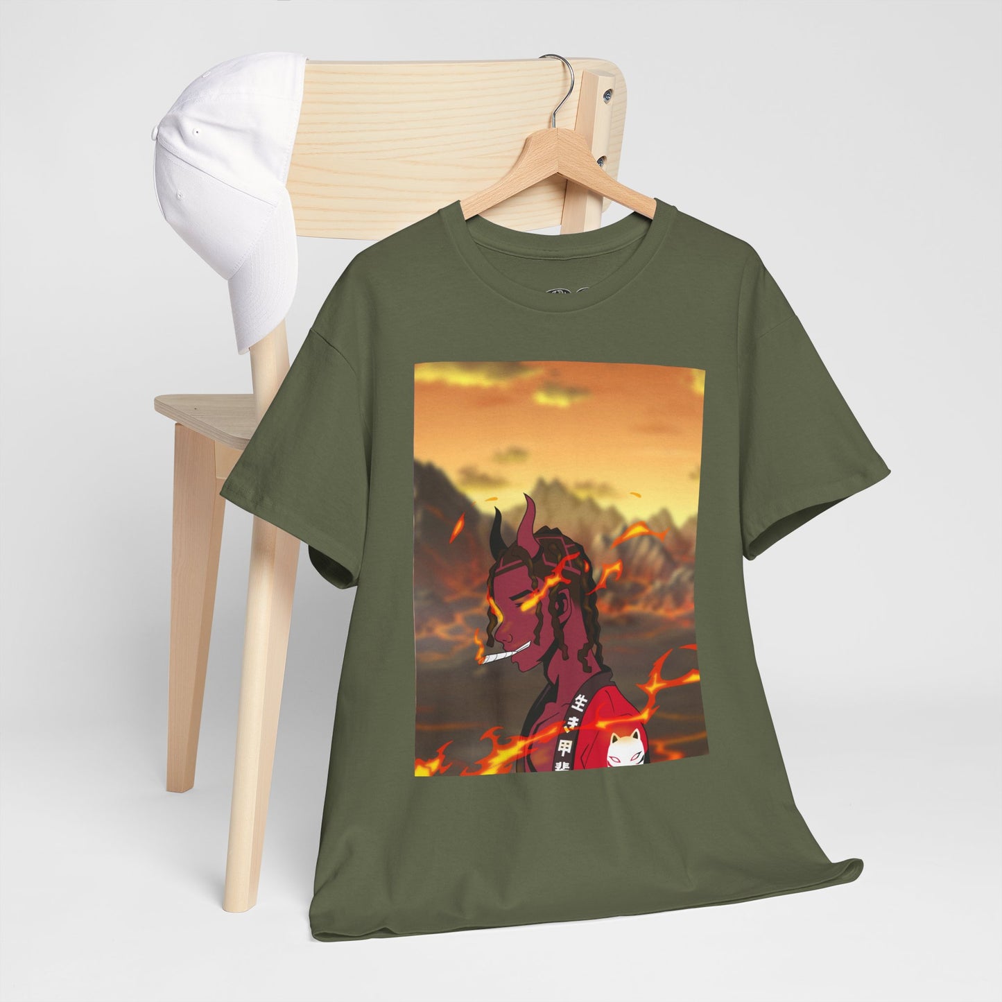 Fire Bender DingxAzuki Tee Heavy Cotton