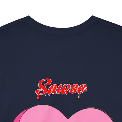 Conversation Heart Duck Sawse Logo Tee Heavy Cotton 05