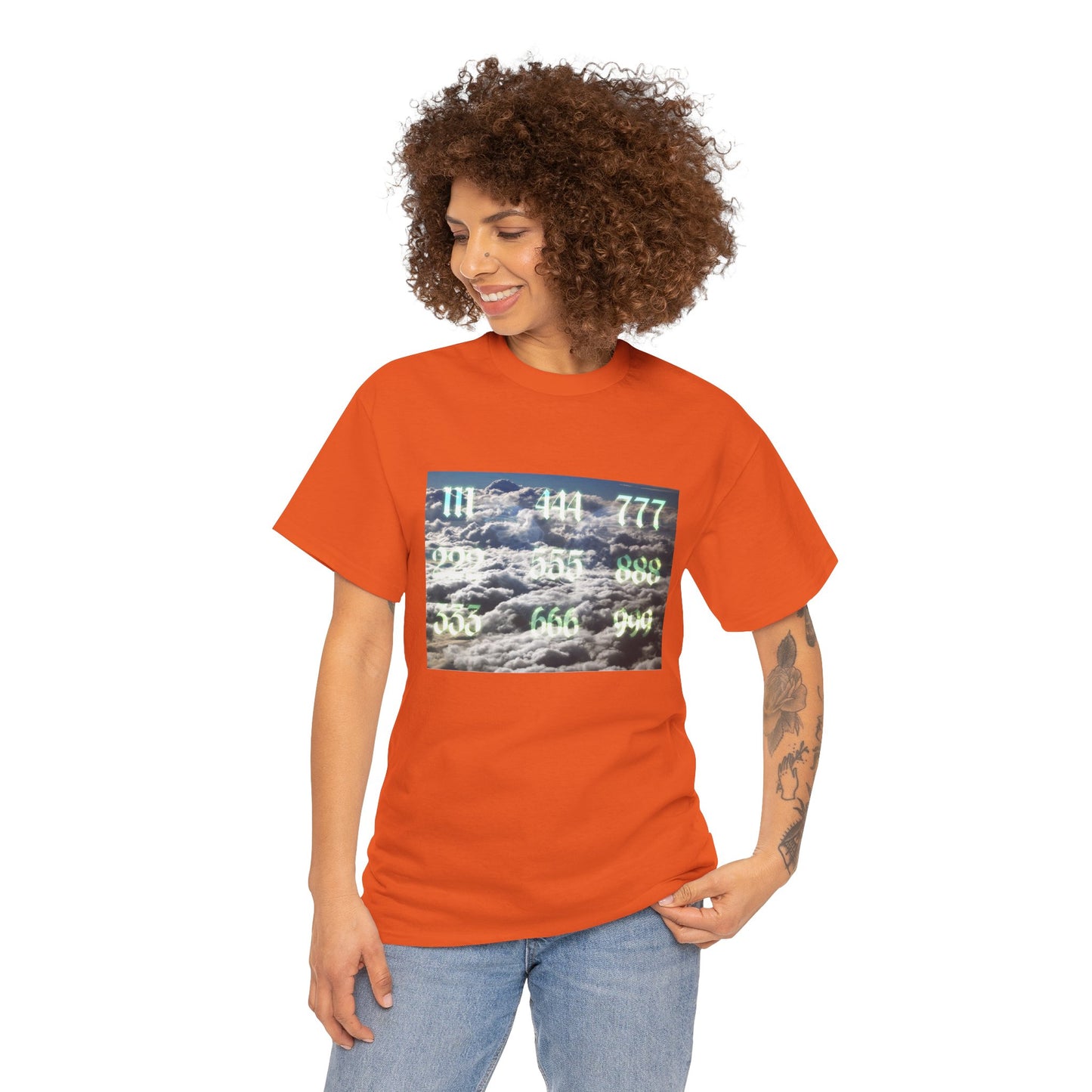 Angel Numbers Heavy Cotton T-Shirt