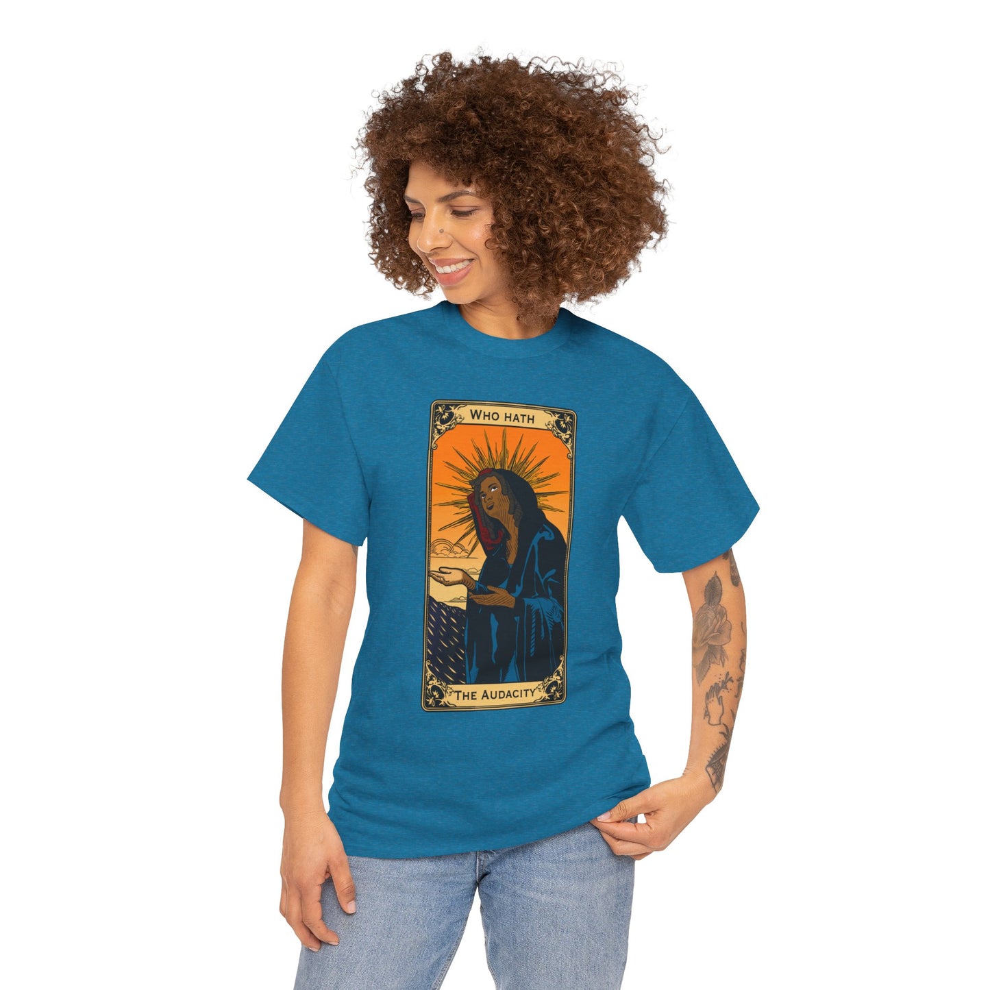 The Audacity Tarot Card 100% Cotton Tee