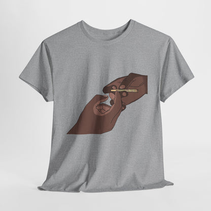 “Bros Get High” 100% Cotton Pass Dat Doobie Tee